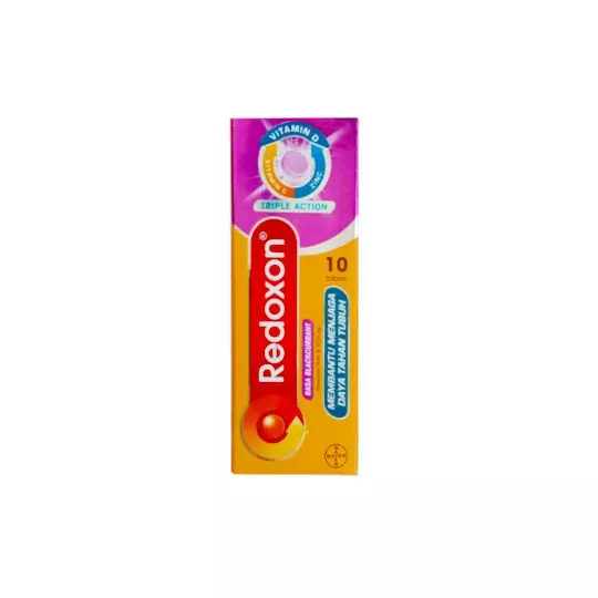 REDOXON TRIPLE ACTION RASA BLACKCURRANT 10 TABLET EFFERVESCENT REDOXON TRIPLE ACTION RASA BLACKCURRANT 10 TABLET EFFERVESCENT