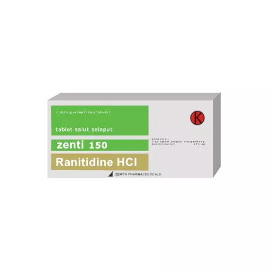ZENTI 150 MG 10 TABLET ZENTI 150 MG 10 TABLET