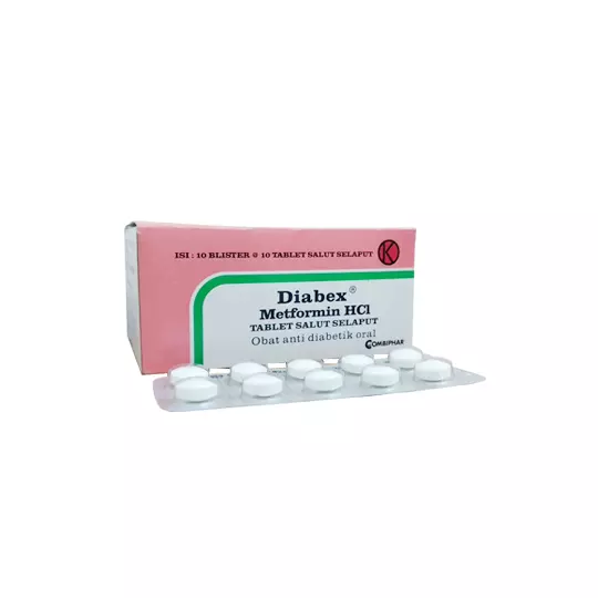 DIABEX 500 MG 10 TABLET DIABEX 500 MG 10 TABLET