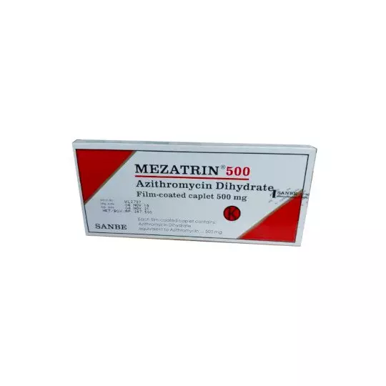 MEZATRIN 500 MG 6 KAPSUL MEZATRIN 500 MG 6 KAPSUL