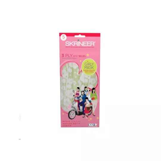 SKRINEER GIRLY MASKER 5 PIECES SKRINEER GIRLY MASKER 5 PIECES