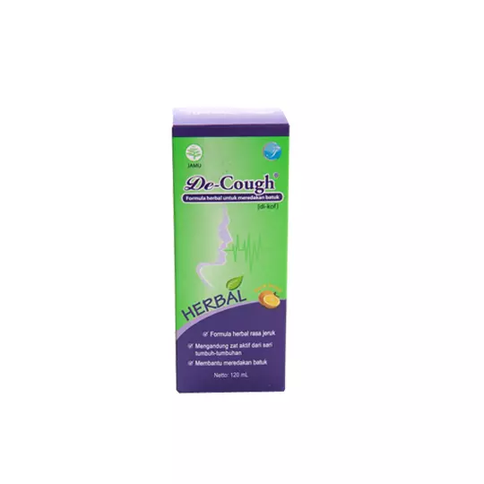DE-COUGH JERUK SIRUP 120 ML DE-COUGH JERUK SIRUP 120 ML