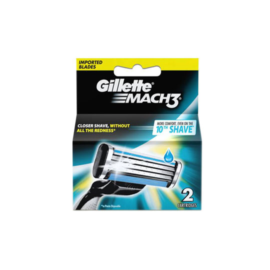 GILLETTE MACH 3 CARD 2 PIECES GILLETTE MACH 3 CARD 2 PIECES