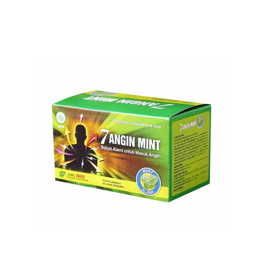 JAMU IBOE TUJUH ANGIN MINT CAIR 15 ML JAMU IBOE TUJUH ANGIN MINT CAIR 15 ML