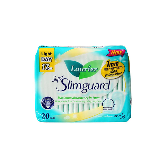 Laurier Super Slimguard 17 cm 20 Pads Laurier Super Slimguard 17 cm 20 Pads