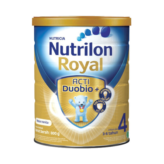 Nutrilon Royal 4 Vanila Susu Pertumbuhan Bubuk 800 g Nutrilon Royal 4 Vanila Susu Pertumbuhan Bubuk 800 g