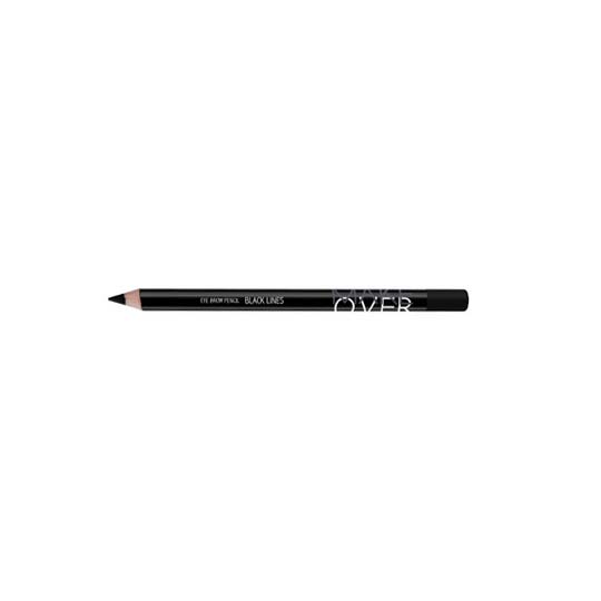 MAKE OVER EYEBROW PENCIL BLACK LINES MAKE OVER EYEBROW PENCIL BLACK LINES