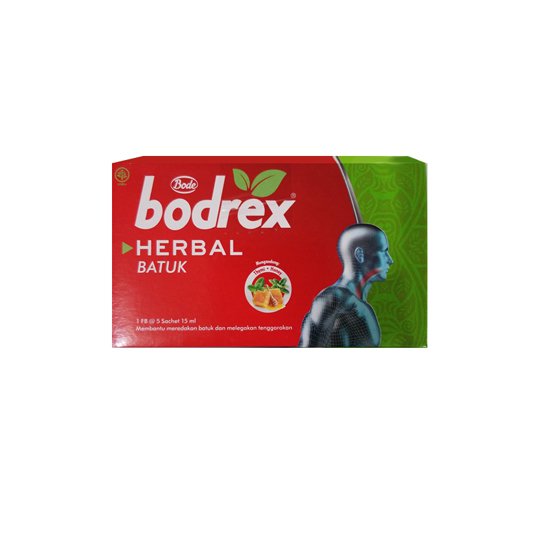 Bodrex Herbal Batuk 15 ml 5 Sachet Bodrex Herbal Batuk 15 ml 5 Sachet