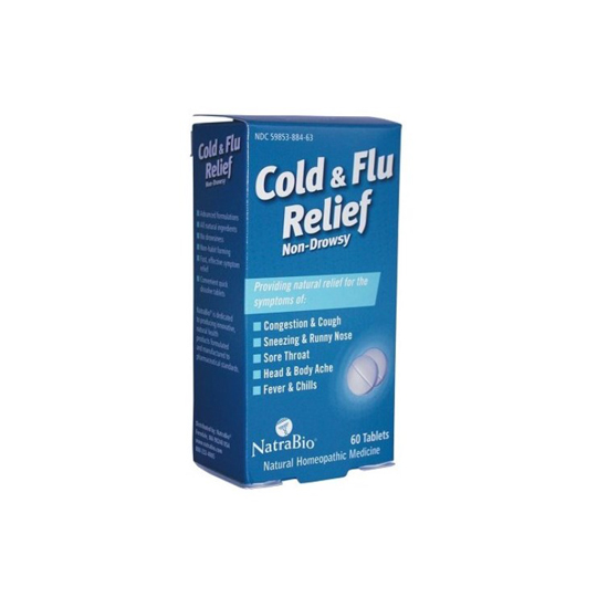 Natra Bio Cold & Flu Relief 60 Tablet Kegunaan, Efek Samping, Dosis
