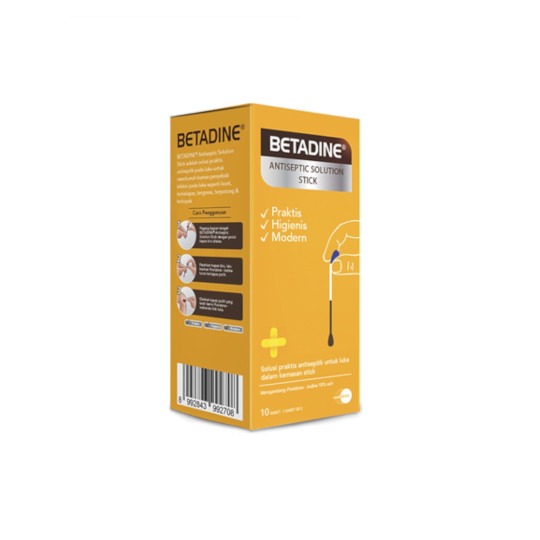 Betadine Stick 10 Sachet Betadine Stick 10 Sachet