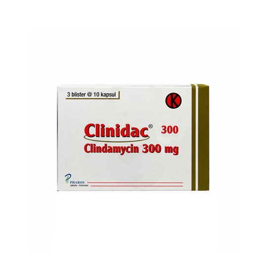 Clinidac 300 mg 10 Kapsul Clinidac 300 mg 10 Kapsul