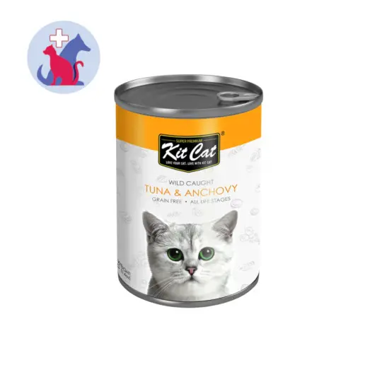 Kit Cat Tuna & Anchovy 400 g Kegunaan, Efek Samping, Dosis dan Aturan