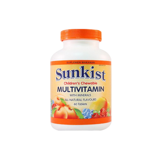 SUNKIST CHILD MULTIVIT 60 SOFTGEL SUNKIST CHILD MULTIVIT 60 SOFTGEL