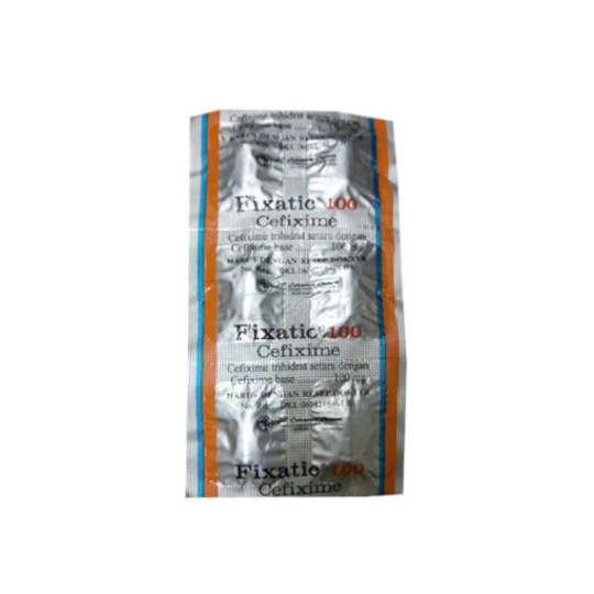 Fixatic 100 mg 6 Kapsul Fixatic 100 mg 6 Kapsul