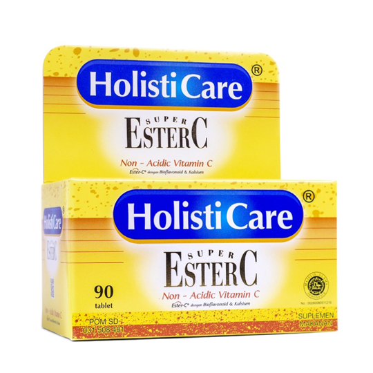 Holisticare Ester C 90 Kapsul Holisticare Ester C 90 Kapsul