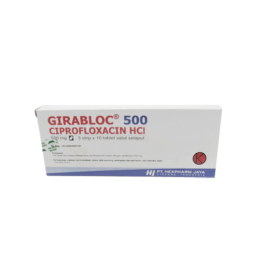 Girabloc 500 mg 10 Tablet Girabloc 500 mg 10 Tablet