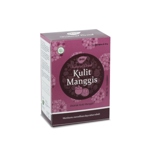 Jamu Iboe Natural Drink Kulit Manggis 5 Sachet Jamu Iboe Natural Drink Kulit Manggis 5 Sachet
