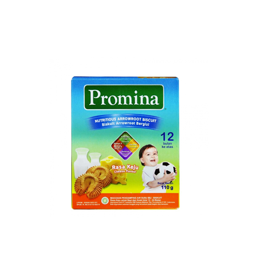 Promina Biskuit Arrowroot Keju 110 g Promina Biskuit Arrowroot Keju 110 g