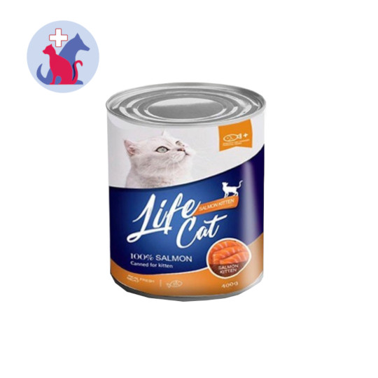 Life Cat Salmon Kitten Wet 400 g Life Cat Salmon Kitten Wet 400 g