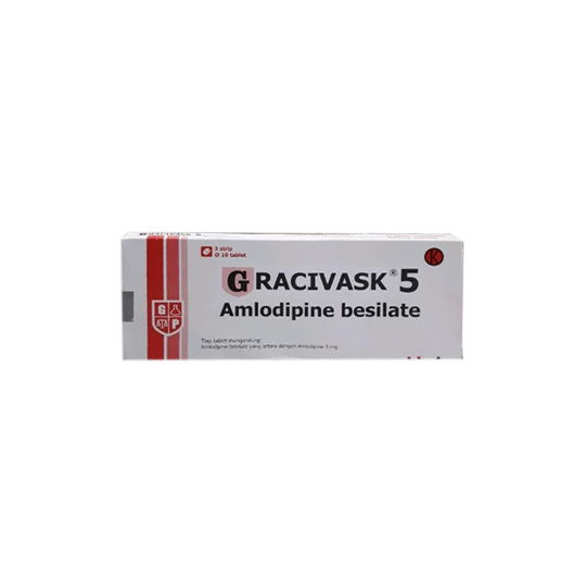 GRACIVASK 5 MG 10 TABLET GRACIVASK 5 MG 10 TABLET