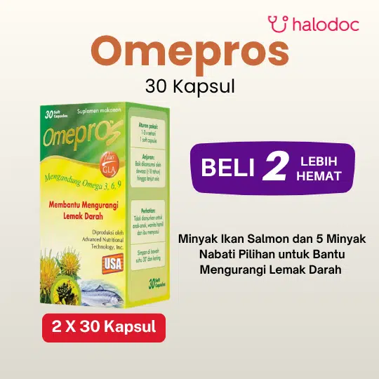 Omepros 2 Box (30 Kapsul/Box) - Hemat Borongan - Gambar 1