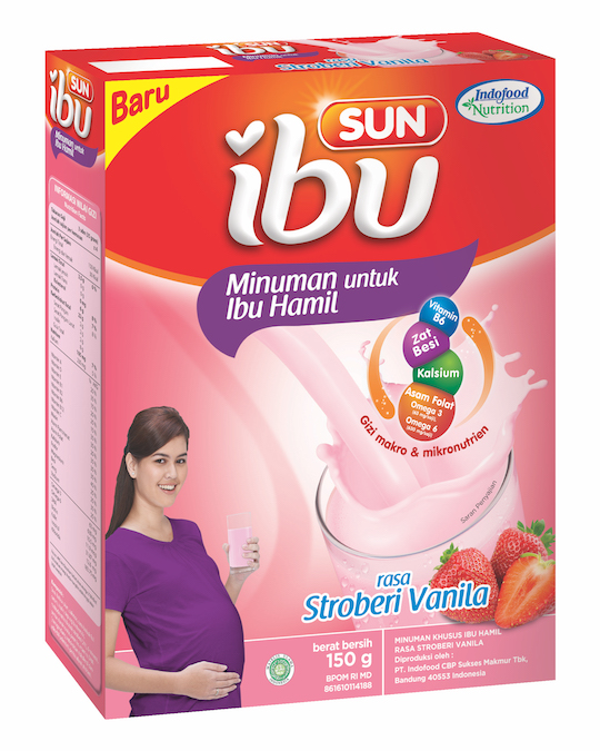 Susu Sun Ibu Hamil Strawberry Vanila 150 g Susu Sun Ibu Hamil Strawberry Vanila 150 g