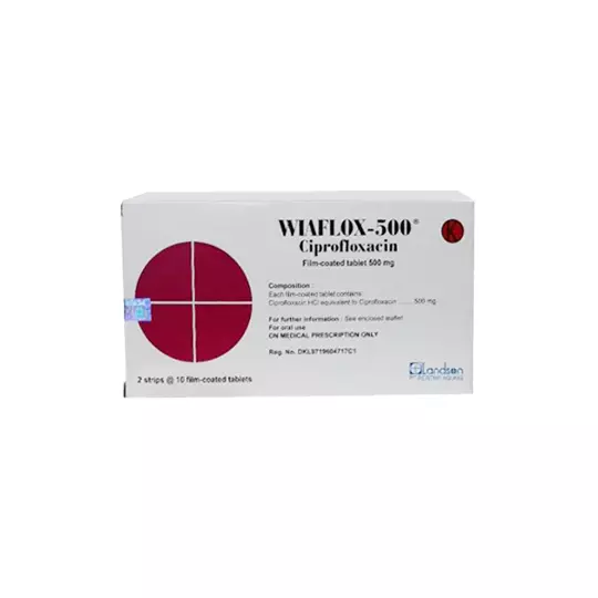 WIAFLOX 500 MG 10 TABLET WIAFLOX 500 MG 10 TABLET