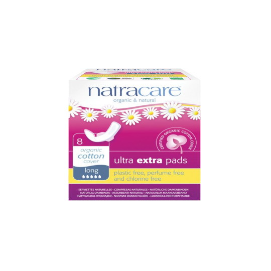 Natracare Ultra Extra Long 8 Pads Natracare Ultra Extra Long 8 Pads