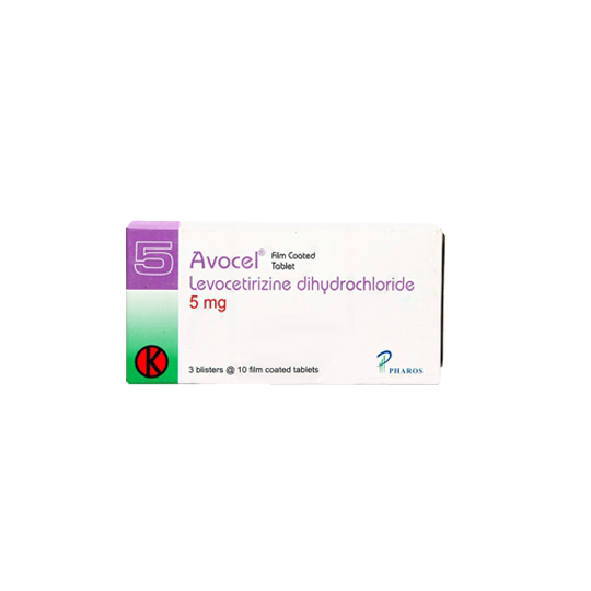 Avocel 5 mg 10 Tablet Avocel 5 mg 10 Tablet