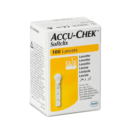 Accu Chek Softclix 100 Lancets