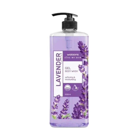 Watsons Lavender Scented Gel Body Wash 1 L Watsons Lavender Scented Gel Body Wash 1 L