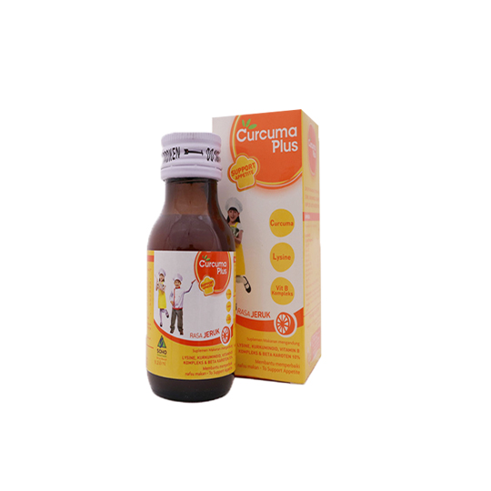 CURCUMA PLUS SUPPORT APPETITE SIRUP 120 ML CURCUMA PLUS SUPPORT APPETITE SIRUP 120 ML