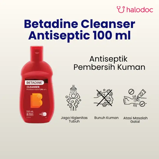 Betadine Cleanser Antiseptic 100 ml