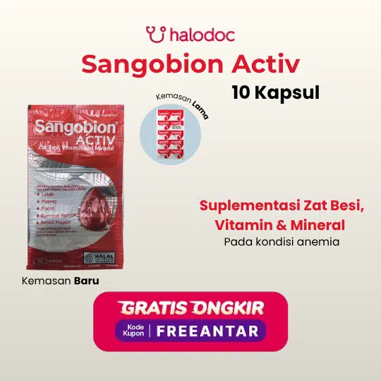 Sangobion Activ 10 Kapsul