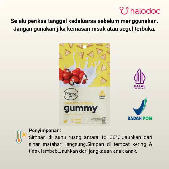 Pome UP Rasa Kopi 10 Gummy - Gambar 5