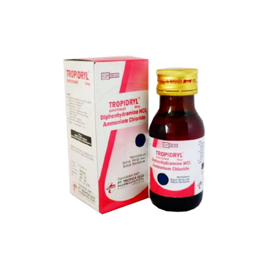 Tropidryl Expectorant Sirup 60 ml Tropidryl Expectorant Sirup 60 ml