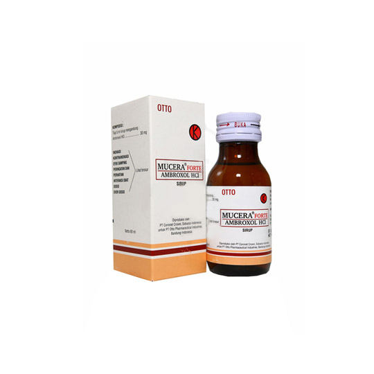Mucera Forte Sirup 60 ml - Kegunaan, Efek Samping, Dosis dan Aturan