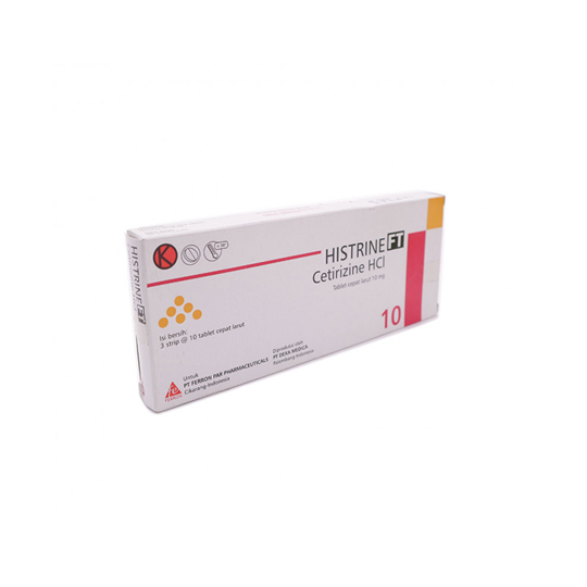 HISTRINE FT 5MG 10 TABLET HISTRINE FT 5MG 10 TABLET