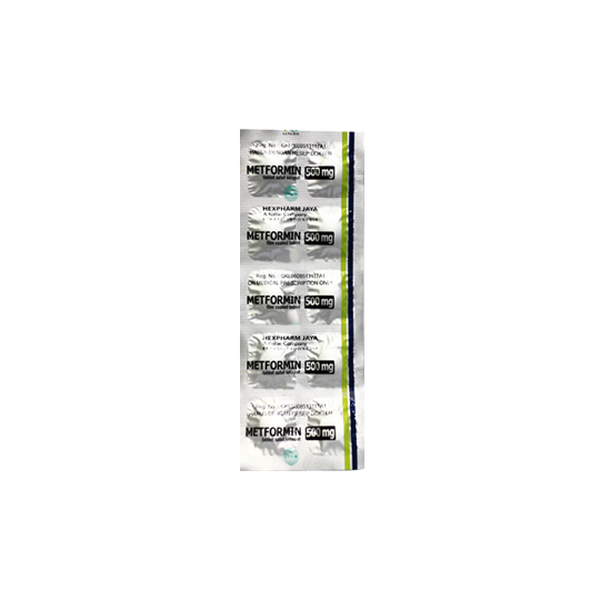 METFORMIN 500 MG 10 TABLET METFORMIN 500 MG 10 TABLET