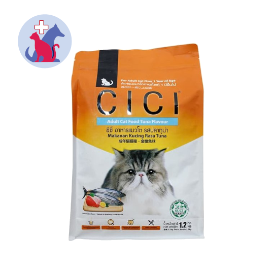 Cici Adult Cat Food Tuna Flavour 1.2 kg Kegunaan, Efek Samping, Dosis