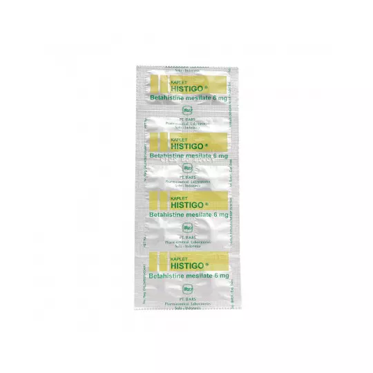 HISTIGO 6 MG 10 KAPLET HISTIGO 6 MG 10 KAPLET