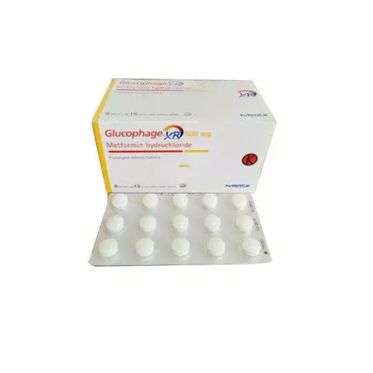 GLUCOPHAGE XR 500 MG 15 TABLET GLUCOPHAGE XR 500 MG 15 TABLET