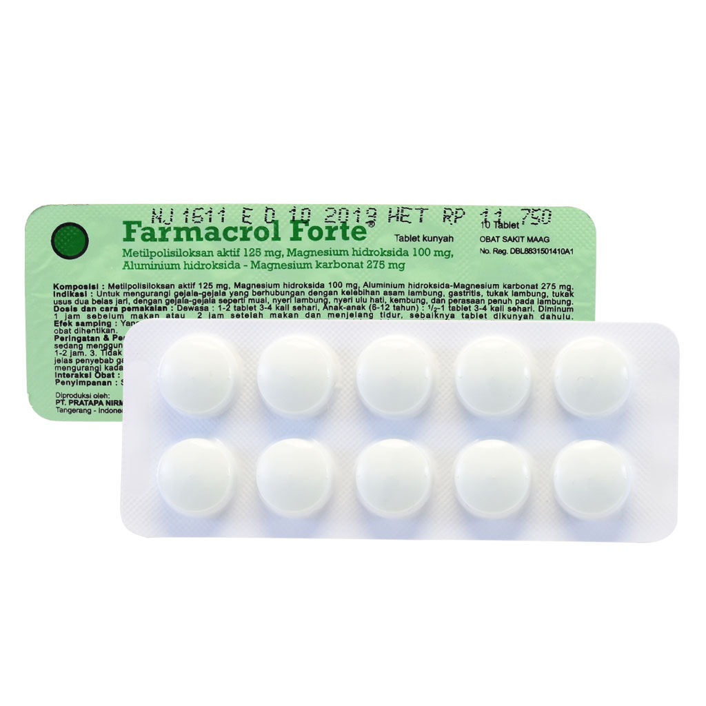 Farmacrol Forte 10 Tablet Farmacrol Forte 10 Tablet