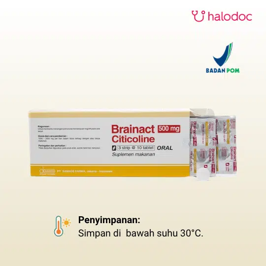Brainact 500 mg 10 Tablet - Gambar 5