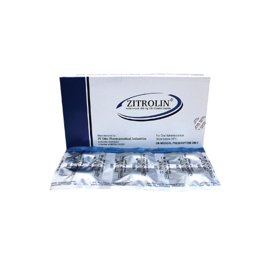 ZITROLIN KAPLET 500 MG ZITROLIN KAPLET 500 MG