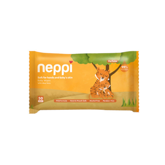 Neppi Baby Wipes Parfum 50 Lembar Neppi Baby Wipes Parfum 50 Lembar