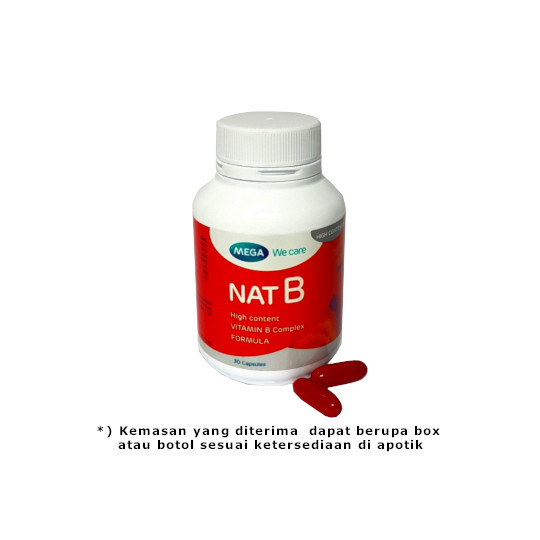 MEGA WE CARE NAT B 30 SOFTGEL MEGA WE CARE NAT B 30 SOFTGEL