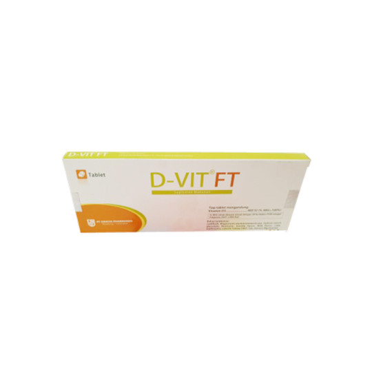 D-Vit 400 IU 30 Tablet - Lebih Hemat D-Vit 400 IU 30 Tablet - Lebih Hemat