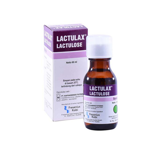 Lactulax Sirup 60 ml Kegunaan, Efek Samping, Dosis dan Aturan Pakai