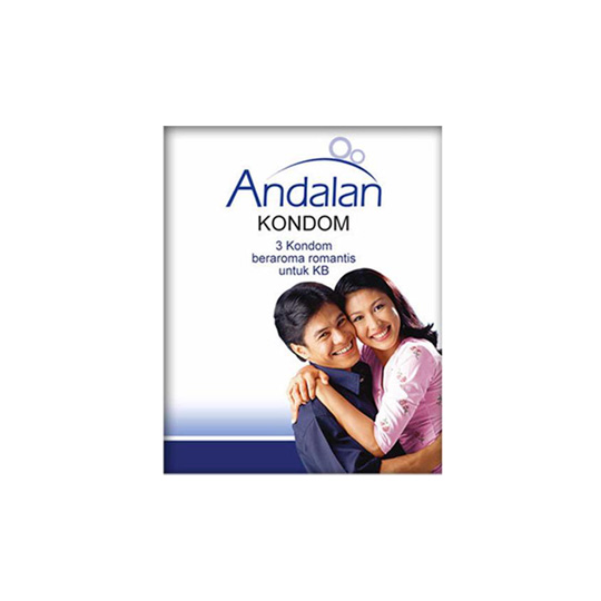 KONDOM ANDALAN ISI 3 KONDOM ANDALAN ISI 3